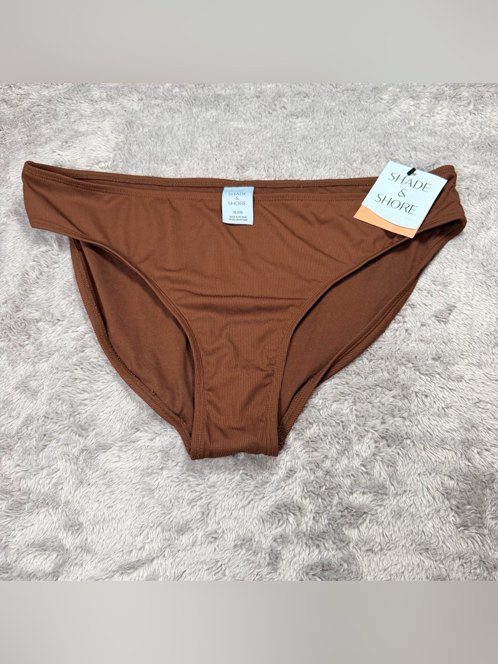 Shade & Shore Brown Bikini Panty